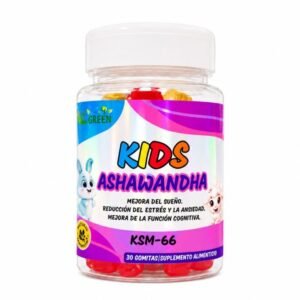 Gomitas Ashwagandha Kids | KSM-66 NL Green 30 Gomitas